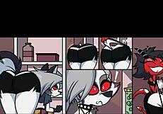 Compilation of cartoon girls getting wedgies in various scenes