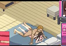 yo, hentai game wife caught cheating by husband in ntraholic part 4!