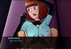 Danny Phantom - Maddie Fenton In Hentai Action!