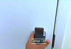 Two Students Having Sex At The Campus Clinic