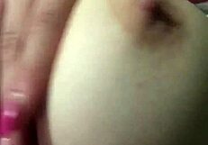 i watch her big tits bounce as they fuck her pussy