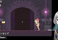 Crossdressing in anime hentai game