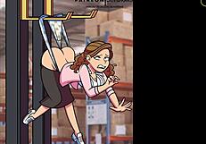 Compilation of cartoon girls getting wedgies in various scenes