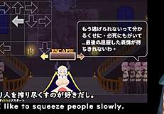 Crossdressing in anime hentai game