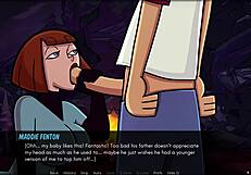 Danny Phantom - Maddie Fenton In Hentai Action!