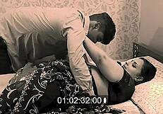 Big tits and round ass Indian girl caught cheating