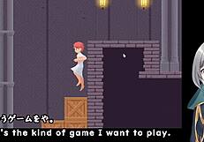 Crossdressing in anime hentai game