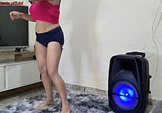 Dirty amateur video with big ass Latina and rough sex