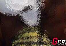 Girlfriend enjoys a delicious missionary orgasm -gcent with big black cock