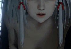 kidkudi dances and strips in solo cartoon hentai