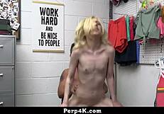 Does Security Officer Nail The Teen Shoplifter?