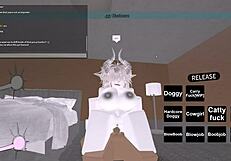 monster cock slams whore in wild doggystyle bending over hard