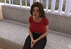 Ep4 ella gets licked on the phone while happy