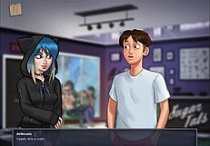 summertime saga 121: a narrative in anime style