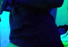 Babysitter shares sensual homemade moment with couple