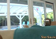 Teen Licking Pretty Stepsister's Pussy With Fingering And Oral!