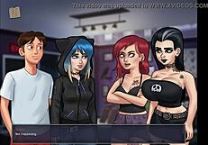 summertime saga 121: a narrative in anime style