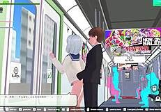 loop train h-game elevator scene