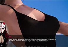 kate 6 shines in a steamy beach game with brunette milf under the sun