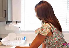 Nasty Milf Cassie Del Isla Clumsy Stepson Fuck Her Hard