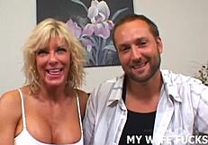 are you ready to watch me ride his big cock and humiliate you?