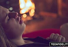 teenfidelity's jillian janson experiences her first anal with big tits and ass