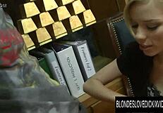 Blondes Love Dick - Petite Casting Girl Nicole Ray Takes Huge Dick. Can You Believe It?