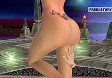 An animate cartoon porn video of an indian teen 18+ girl giving sexy positions