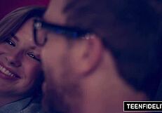 teenfidelity's jillian janson experiences her first anal with big tits and ass