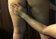 admiring and slapping that beautiful latin ass while wife gets anal