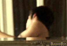 Sexy Twinks Get Asses Rimmed In Intense Blowbang Cumshot Fest