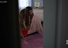 hot teen abbie maley rides in taboo close up