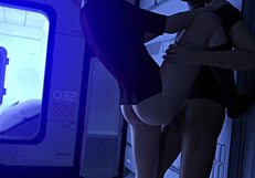 projekt passion redhead with big ass gets fucked standing with foot on wall