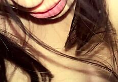 latina teen plays with hard cock before his trip