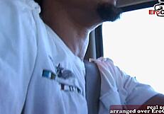 British Brunette Milf Tries Amateur Sex with Black Cock