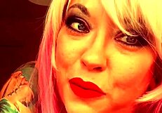 chubby brit domme tina snua smokes superking while chatting