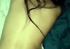 latina teen plays with hard cock before his trip