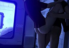 projekt passion redhead with big ass gets fucked standing with foot on wall