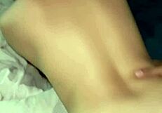 latina teen plays with hard cock before his trip