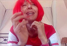 Enjoy homemade anal with milf's big ass, dirty talk and masturbation, but follow my advice to convince your wife.