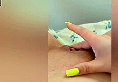 Cute Girl Teases With Legs Then Fingers Wet Pussy?