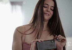 hot teen abbie maley rides in taboo close up