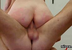 unusual chick brought to asshole asylum for uninhibited therapy