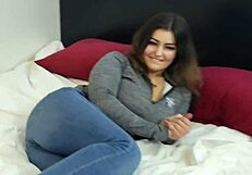 Thick Kennedy Taylor Oiled Massage Blowjob!