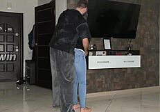 i hard fucked my ex girlfriend who broke into my house after breakup, cumming on her pussy