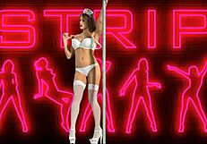 i watch gorgeous nurse striptease in hospital