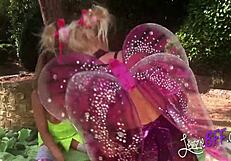 lezzie bff enjoy lesbian fairy threesome with big tits