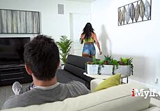 Ditch Him Stepmom Do Me With Blowjob Fucking Ass Tanned Cowgirl Riding