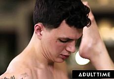 Stepmom Rachael Cavalli Catches Stepson Gooning to Hardcore Milf Action