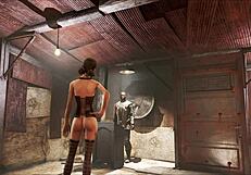 Fallout 4 Church Fucking With Brunette Group